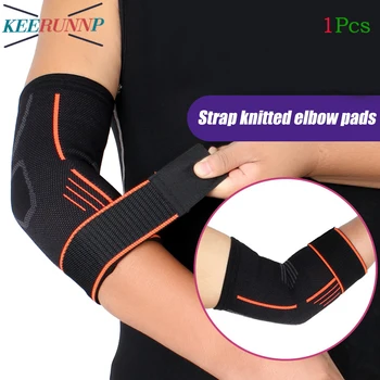 1 шт. компрессионный бандаж для локтя, рукав для тренажерного зала, регулируемый ремень для тренировки - Уменьшите боль в суставах во время любой деятельности