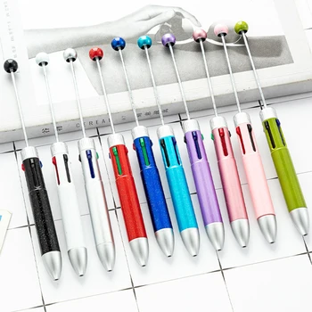 1 шт. Новые четырехцветные ручки из бисера 