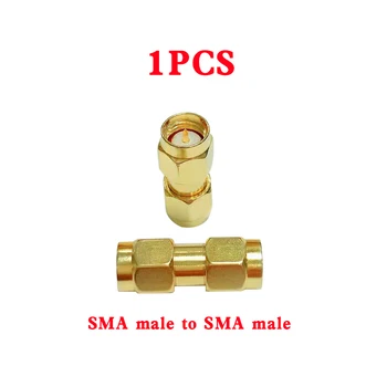 1 шт. разъем SMA-штекер к SMA-штекеру радиочастотный адаптер коаксиальный высокого качества