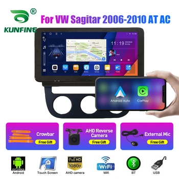 10,33-Дюймовый Автомобильный Радиоприемник Для VW Sagitar 2006-20102Din Android Восьмиядерный Автомобильный Стерео DVD GPS Навигационный Плеер QLED Экран Carplay