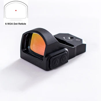 100% Оригинальная Оптика VRD-6 Red Dot Прицел С 20 Мм Рейкой Подходит Для Ручного Ружья Охотничье Ружье Водонепроницаемый Прицел с 6 Точками MOA