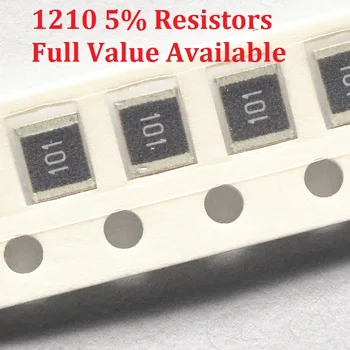 100 шт./лот SMD Чип-Резистор 1210 13K/15K/16K/18K/20K/Ом 5% Сопротивление 13/15/16/18/20/K Резисторов Бесплатная доставка