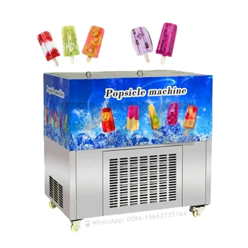 12000 шт. / день Нержавеющая Сталь 4 Формы Для Мороженого Автоматическая Промышленная Машина Для Приготовления Мороженого Ice Lolly Maker Машина Для Приготовления Мороженого Ice Lolly