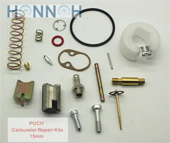 15 мм puch bing комплект для ремонта карбюратора Мотоцикла Carburador Универсальный ремонтный комплект 15 ММ bing прокладка для ремонта карбюратора
