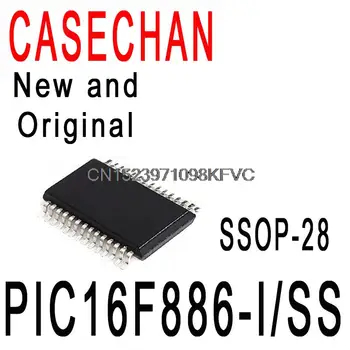 1шт Новый оригинальный микроконтроллер PIC16F886 SSOP-28 SMD, новый в наличии PIC16F886-I/SS