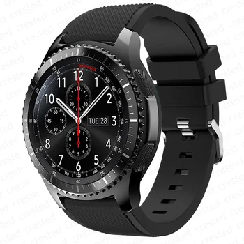 20мм 22мм Ремешок для Samsung Galaxy Watch 4/6 44мм 40мм 5 pro 6 классический активный силиконовый браслет correa Huawei watch GT/2 /3 ремешка