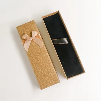 24ШТ Пустых коробок для ручек Подарочные пеналы Картонный футляр для ювелирных изделий Витрина для шариковых ручек