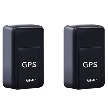 2X GF07 Магнитное GPS-Трекерное Устройство Мини-Локатор Отслеживания В Реальном Времени GPS Автомобиль Мотоцикл Пульт Дистанционного Управления Отслеживающий Монитор