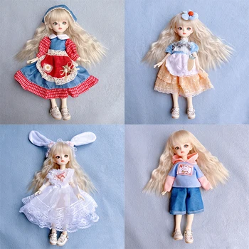 30 см Кукла 1/6 BJD, кукольная одежда, платье в стиле Лолиты, Набор игрушек для детей и девочек, аксессуары для кукол, Игрушки для девочек
