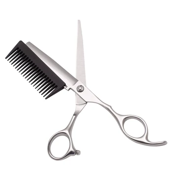 6,0-дюймовые многофункциональные ножницы для волос Профессиональные ножницы и расчески можно снимать для парикмахерских и дома