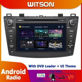 8-дюймовый автомобильный радиоприемник, OEM DVD-загрузчик для Mazda 3 BL 2009-2013, автомобильный DVD-мультимедийный стереоплеер Android