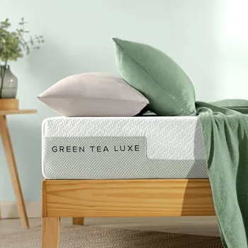 8-дюймовый матрас Green Tea Luxe с эффектом памяти / Для снижения давления / CertiPUR-Сертифицирован в США / Кровать в коробке / Абсолютно новый / Сделано в США