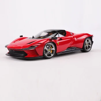 Bburago Ferrari, изысканный спортивный автомобиль модели 1: 18, Daytona-SP3, статическое моделирование, литые автомобили, коллекционные игрушки