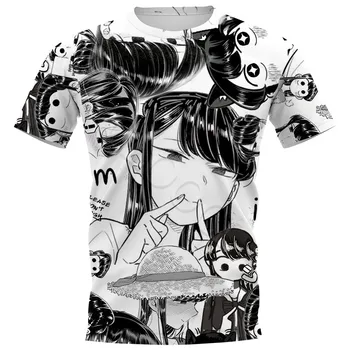 CLOOCL Летняя мужская футболка с аниме 