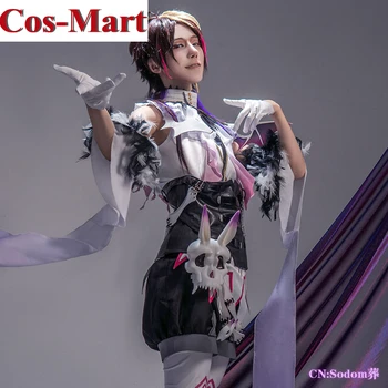 Cos-Mart Аниме VTuber Нидзисанджи Шу Ямино, костюм для косплея, Боевая форма, Унисекс, одежда для ролевых игр, изготовленная на заказ