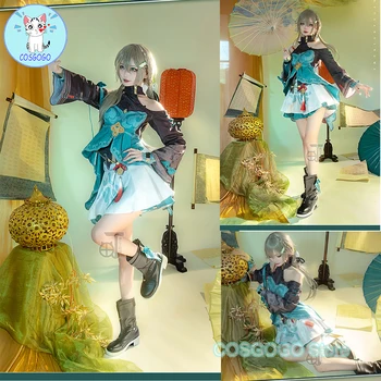 COSGOGO Game Honkai: Звездный рельс Тинъюнь Косплей костюм Наряды для Хэллоуина Игровая одежда Женский костюм аниме
