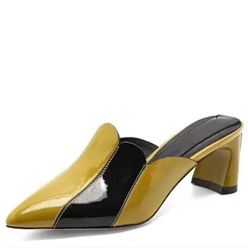 Cresfimix Sapatos Femininas / Женская Мода, Большие Размеры, Высококачественная Весенне-летняя Обувь на каблуке, Женские Милые Вечерние Туфли-лодочки A397