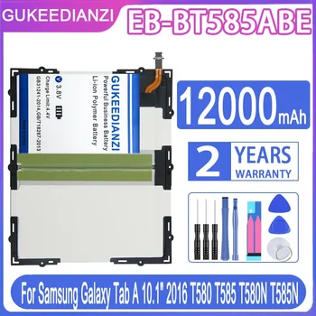EB-BT585ABE Аккумулятор емкостью 12000 мАч Для Samsung Galaxy Tablet Tab A 10,1 2016 T580 SM-T585C T585 T580N + Инструменты
