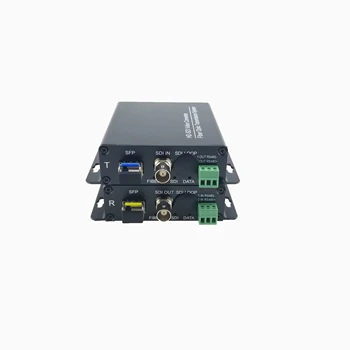 HL-HDSDI-1V1D-T/RL Симплексное LC-оптоволокно и один SFP-порт SD-SDI/HD-SDI/3G-SDI Видео По оптоволокну