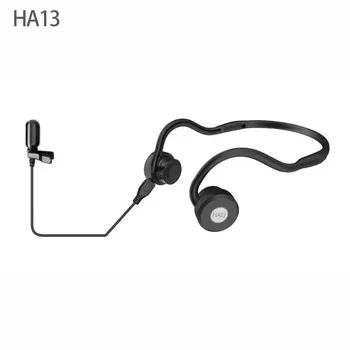 HUHD-HA13 Наушники второго поколения для вспомогательного слуха с костной проводимостью, складывающиеся, водонепроницаемые, подходят для людей с нарушениями слуха.
