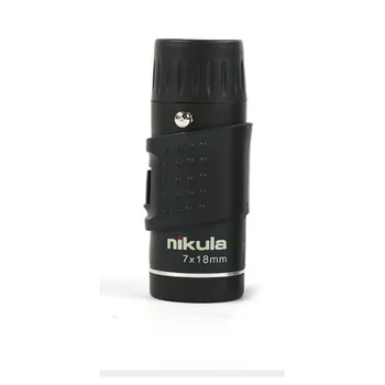 Nikula 7X18 Монокулярный Телескоп с полным покрытием, Оптика, Монокуляр ночного видения Mini HD, Охотничий Концертный Зрительный Прицел, Дальномер
