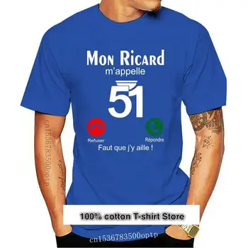T camisa Personnalise Mon Ricard Mappelle Faut Que Jy Aille Idee Cadeaux L007