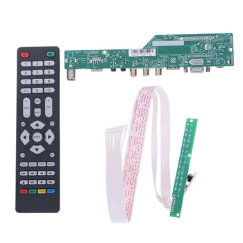 T.V53.03 Универсальная плата драйвера контроллера ЖК-телевизора, материнская плата аналогового телевизора V53