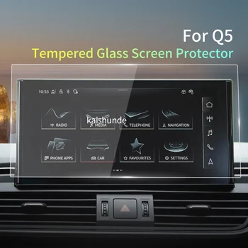 Автомобильные наклейки, протектор экрана, Carplay Для Audi Q5 2023, Защитная пленка из закаленного стекла, Навигация, автомобильные аксессуары