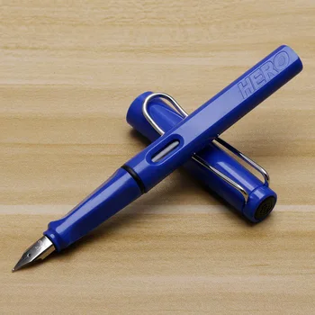Авторучка Hero 359 с поворотными чернилами F/ EF, студенческая пластиковая ручка для письма, школьные канцелярские принадлежности, художественные принадлежности