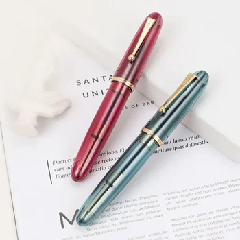 Авторучка JinHao 9019 Dadao Акриловая Прозрачная Ручка Spin Pen 40 мм с кончиком Spin Elegante Фирменная Канцелярская Чернильная ручка