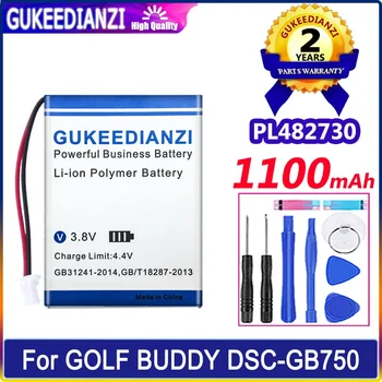 Аккумулятор GUKEEDIANZI PL482730 1100 мАч для ГОЛЬФА для BUDDY DSC-GB750 DSC-GB900 Voice 2 Voice2 GPS Дальномер Plus VS4 Bateria