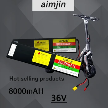 Аккумулятор для электрического велосипеда 36 В 8000 мАч 10S3P XT60 + интерфейс JST для аккумулятора для электрического скутера