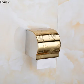 Аксессуары для ванной комнаты настенный держатель туалетного рулона из нержавеющей стали, держатель салфеток для ванной комнаты, водонепроницаемый и влагостойкий DyuIhr