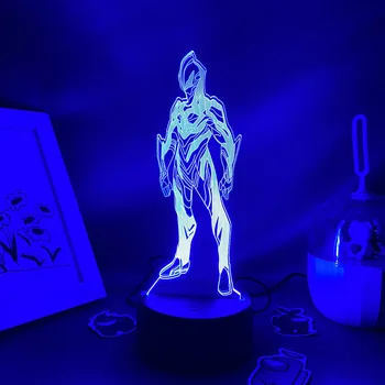 Аниме Ultraman Geed 3D Светодиодные неоновые ночные огни Классные подарки на День рождения для друзей, декор стола в детской спальне, Лавовая лампа, детские игрушки, подарки