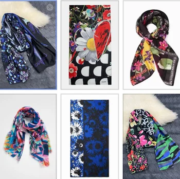 Внешняя торговля оригинальный одиночный испанский новый тренд красочный подарок для отдыха шаль, шарф, шарф