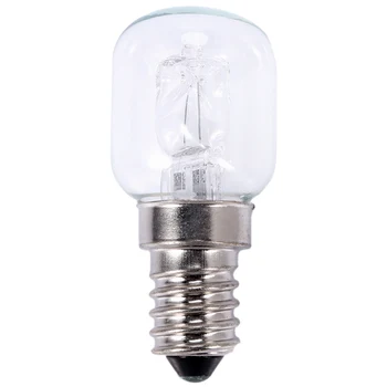 Высокотемпературная лампа E14 500 градусов 25 Вт Галогенная лампа для пузырьковой печи E14 250 В 25 Вт Кварцевая лампа