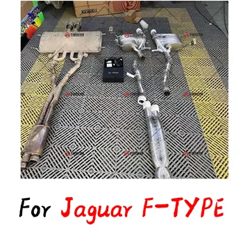 Выхлопная труба выхлопной системы Taibosi Performance Catback для Jaguar F-TYPE 3.0T, электрический клапан, вырез в автомобильном глушителе из нержавеющей стали