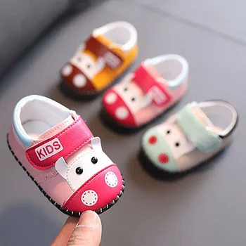 Детская обувь для мужчин и женщин 0-12 месяцев, весна и осень, детские кроссовки для малышей 0-1 лет, Дышащая детская обувь