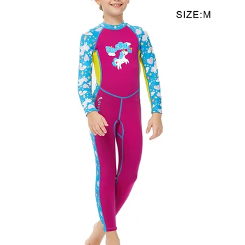 Детский гидрокостюм 2-5 мм, солнцезащитный крем, купальник для подводного плавания, комбинезон, костюм для серфинга