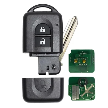 Дистанционный ключ для входа в автомобиль без ключа с 2 кнопками 433 МГц ID46 Чип для 285E34X00A 285E3EB30A