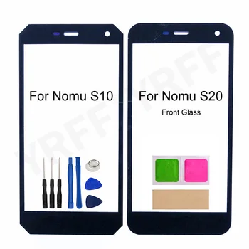 Для Nomu S10 S20 Сенсорная панель Передняя Внешняя Стеклянная Экранная панель Замена телефона
