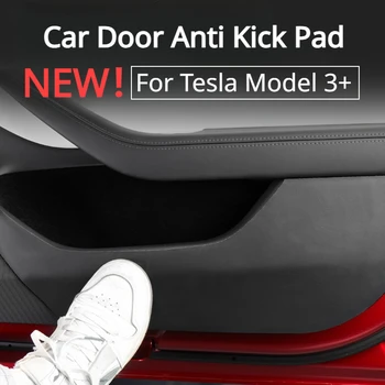 Для Tesla Model 3 + Дверная Противоударная Накладка На Порог Автомобиля Защита От Противоударной Накладки На Боковую Кромку Защитная Пленка New Model3 Highland 2024