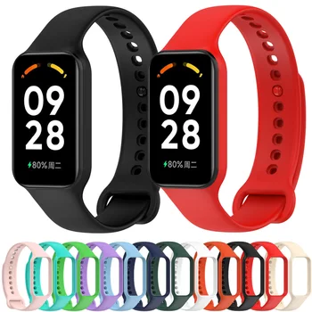 Для умных часов Xiaomi redmi band 2 Оригинальный ремешок силиконовый браслет Браслет для спортивных часов сменный ремешок для часов