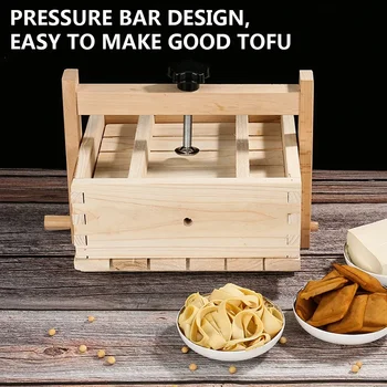 Домашняя машина для приготовления сыра тофу и машина для прессования ткани с тремя сырными салфетками Для изготовления рамки для формы для тофу