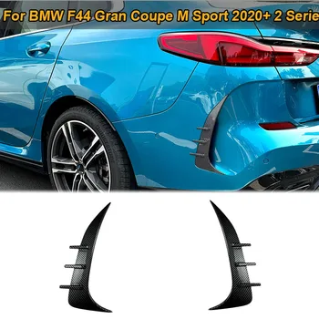 Задний бампер для BMW F44 Gran Coupe M Sport 2020-2023 + Сплиттер 2 серии, Спойлер, крышка вентиляционного отверстия, наклейка Canard, автомобильные Аксессуары