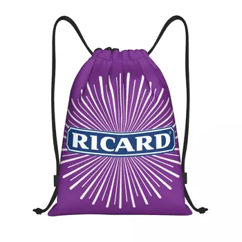 Изготовленная на заказ сумка Ricards на шнурке для тренировок, рюкзаки для йоги, Мужские Женские спортивные сумки для спортзала