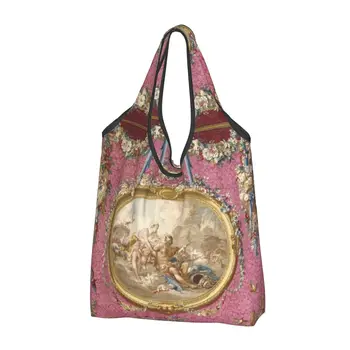 Изготовленная на заказ сумка для покупок Venuss Aux Forges Женская Портативная Большая вместительная сумка для покупок в стиле рококо Ренессанс