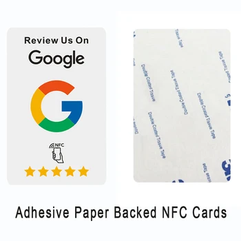 Карты Google Reviews с поддержкой NFC на клейкой обратной стороне Улучшат ваш бизнес