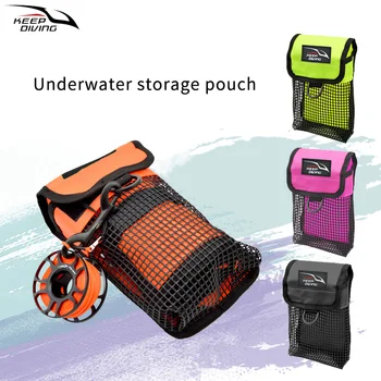 Катушка для подводного плавания SMB Signal, рыболовный буй, сумка для хранения аксессуаров, сетчатый держатель для подводного снаряжения, сумка для переноски