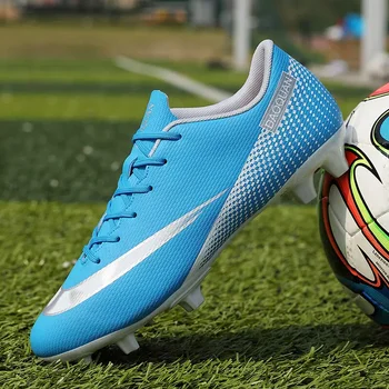 Качественная футбольная обувь Mbappé, Прочные легкие футбольные бутсы с низким берцем, удобные бутсы для тренировок по футзалу, Оптовая продажа, 32-47 размеров
